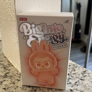 Big into energy happiness orange labubu